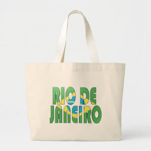 Rio de Janeiro, Brazilië Grote Tote Bag