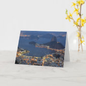 Rio de Janeiro, Brazilië Kaart (Gele Bloem)