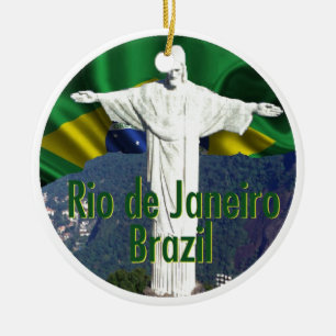 Rio de Janeiro Brazilië Keramisch Ornament