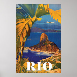 Rio de Janeiro, Brazilië Poster