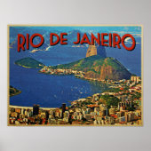 Rio de Janeiro Brazilië Poster (Voorkant)