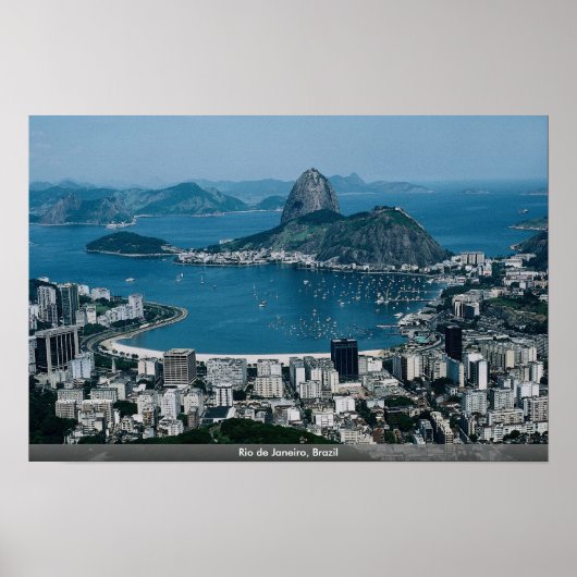 Rio de Janeiro, Brazilië Poster (Voorkant)