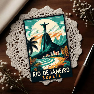 Rio de Janeiro Brazilië Reisreportage uit het verl Briefkaart