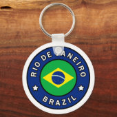 Rio de Janeiro Brazilië Sleutelhanger (Voorkant)