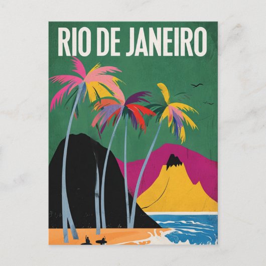 Rio de Janeiro, Brésil, carte postale (Devant)
