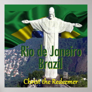 Rio de Janeiro Brésil POSTER Print