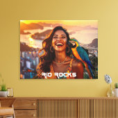 RIO DE JANEIRO CANVAS AFDRUK (Insitu (Woonkamer))