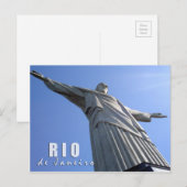 Rio de Janeiro - Christus De Redeemer Briefkaart (Voorkant / Achterkant)