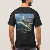 Rio de Janeiro Copacabana Beach 2017 Fotoontwerp T-shirt (Achterkant)