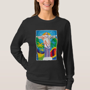 Rio de Janeiro Cristo Redentor een Christusbeeld T-shirt