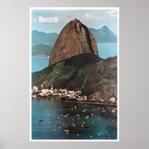 Rio De Janeiro Fotokunst Brazilië Reisposter Poster