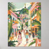 Rio de Janeiro Impression Brésil Illustration Rio  (Devant)