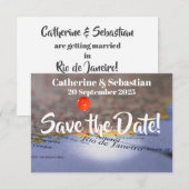 Rio de Janeiro, kaart van Brazilië (Voorkant / Achterkant)