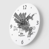 Rio de Janeiro-kaartklok Grote Klok (Hoek)