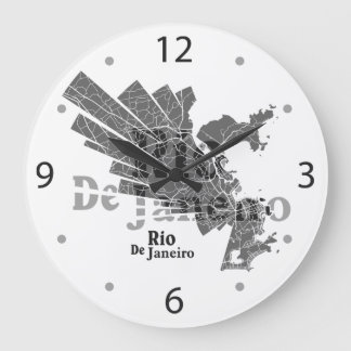 Rio de Janeiro-kaartklok Grote Klok