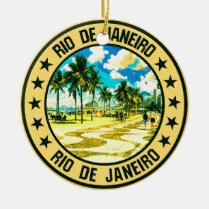 Rio de Janeiro Keramisch Ornament