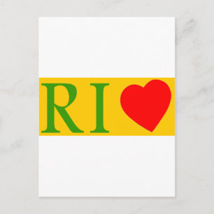 Rio de janeiro liefde briefkaart
