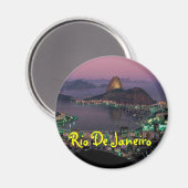 Rio De Janeiro magneet (Voorkant / Achterkant)