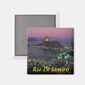 Rio De Janeiro magneet (Voorkant / Achterkant)