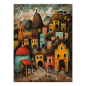 Rio de Janeiro: Marvelous City - Whimsical Art Perfect Poster (Voorkant)