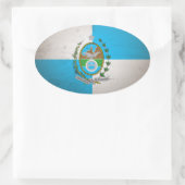 Rio de Janeiro Ovale Sticker (Tas)