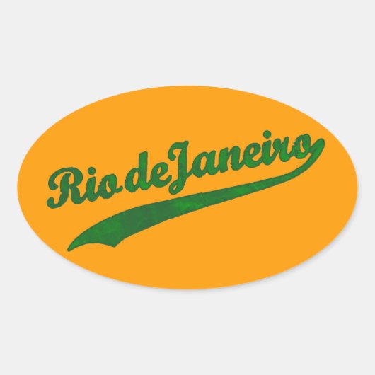 Rio de Janeiro sticker (Voorkant)