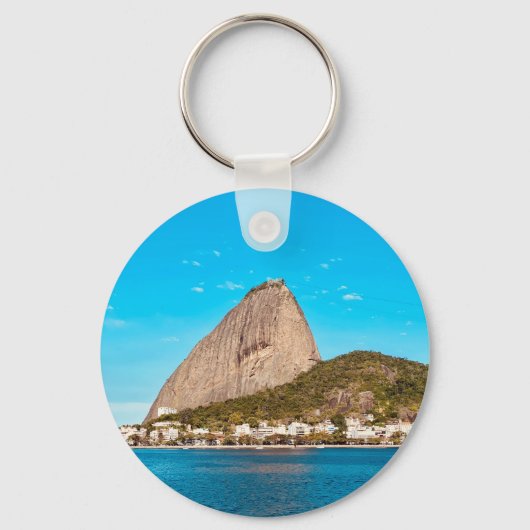 Rio de Janeiro Sugarloaf Mountain Foto Sleutelhanger (Voorkant)