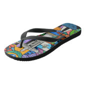 Rio de Janeiro Teenslippers (Schuin)