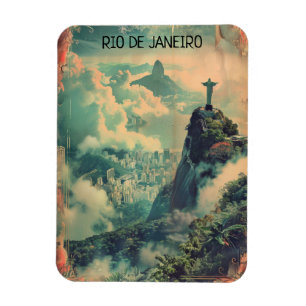  Rio de Janeiro Travel Jesus Statue Magneet