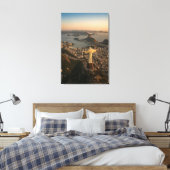 Rio de Janeiro Zonsondergang Canvas Afdruk (Insitu (Slaapkamer))