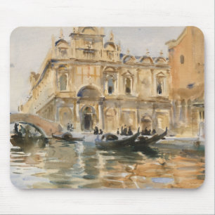 Rio dei Mendicanti, Venetië door John Singer Sarge Muismat