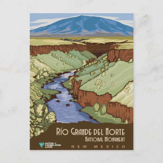 Rio Grande Briefkaart (Voorkant)