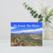 Rio Grande, Briefkaart van het New Mexico-landscha (Staand voorkant)