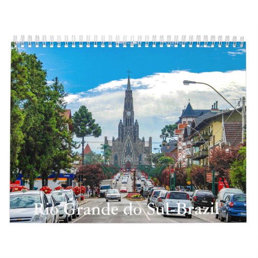 Rio Grande do Sul-Brazil Kalender (Hoes)