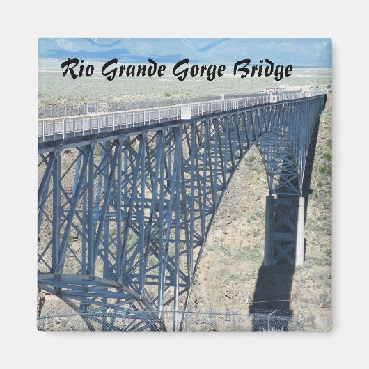 Rio Grande Gorge-brug Magneet (Voorkant)