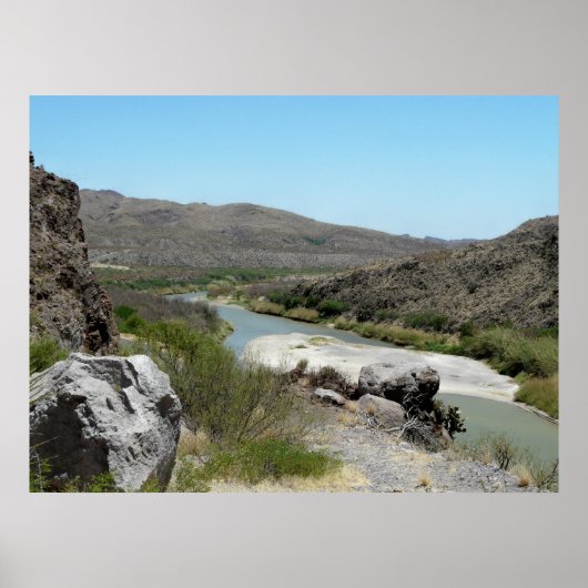 Rio Grande River-Texas Poster (Voorkant)