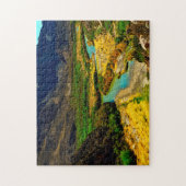 Rio Grande rivier Texas. Legpuzzel (Verticaal)
