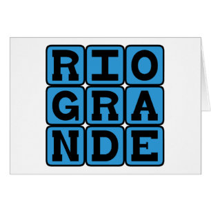 Rio Grande, Rivière au Texas