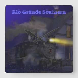 Rio Grande Southern Wall klok