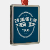 Rio Grande, Texas Metalen Ornament (Rechts)