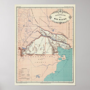 Rio Negro, Argentinië Poster