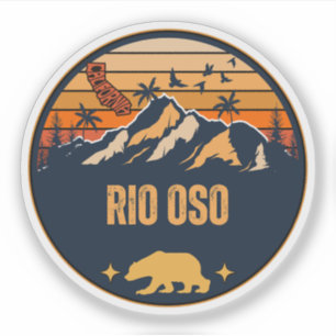 Rio Oso, Californië Sticker