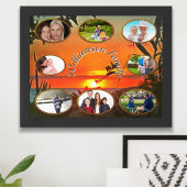 Rio Pitillal Family Photo Collage 2009 Art Print