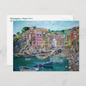 Riomaggiore - Carte postale (Devant / Derrière)