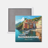Riomaggiore, Cinqua Terra Magnet (Recto/Verso)