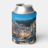 Riomaggiore Cinque Terre La Spezia Italië Panorama Blikjeskoeler (Blikje Voorkant)