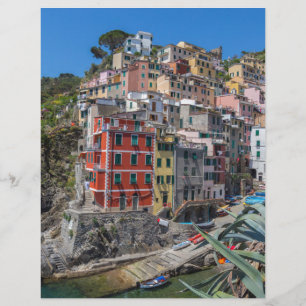 Riomaggiore Cinque Terre Liguria Italië