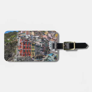 Riomaggiore Cinque Terre Liguria Italië Bagagelabel