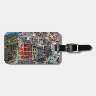 Riomaggiore Cinque Terre Liguria Italië Bagagelabel