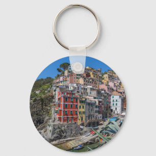 Riomaggiore Cinque Terre Ligurië Italië Sleutelhanger